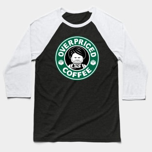 Overpriced Coffee Baseball T-Shirt